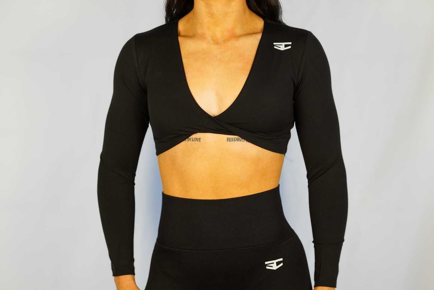 Long Sleeve Crop Top